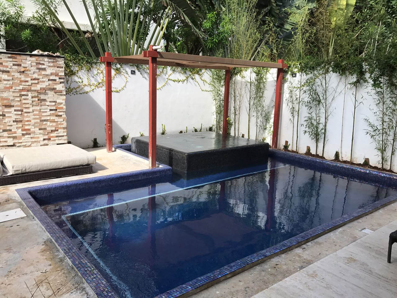 Alberca Privada, Residencial Cumbres, Cancún | TyT Sistemas de Agua