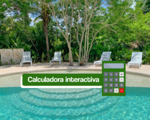 Calcula el ahorro que tendrías con una alberca ecológica - calculadora interactiva